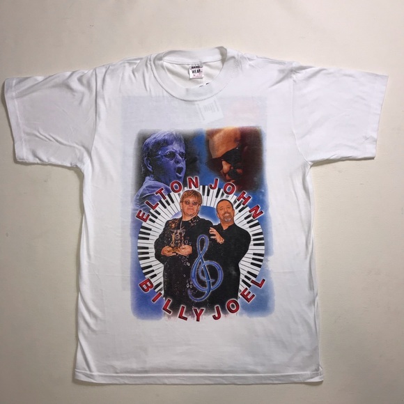 Vintage billy Joel x Elton John tee - Picture 2 of 4